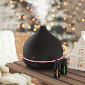 Dual Ultrasonic Aroma Diffuser and Cool Mist Humidifier